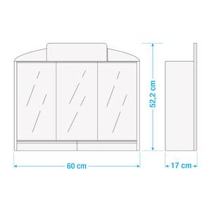 Spiegelschrank Rano beleuchtet