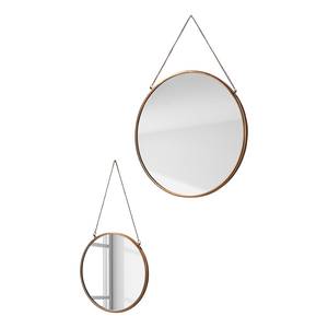 Miroir Icon (2 éléments) Métal - Cuivre