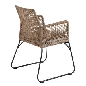 Chaise de jardin Novak Acier / Matière plastique - Beige