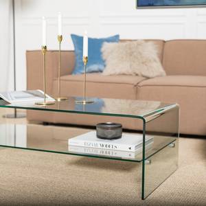 Table basse Drap Verre