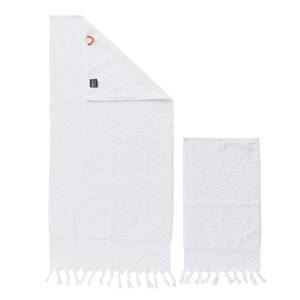 Serviette de toilette Prov Boheme II Étoffe de coton - Blanc