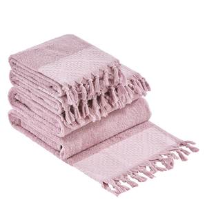 Set handdoeken Prov Boheme II (4-delig) katoen - Lavendel