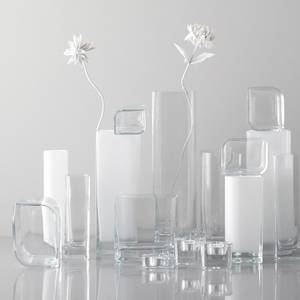 Vase Lucca Glas - Durchscheinend - 8 x 20 cm
