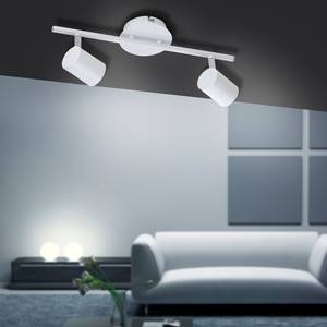 Lampada da soffitto Tarik By Leuchten Direkt - Ferro Bianco 2 luci