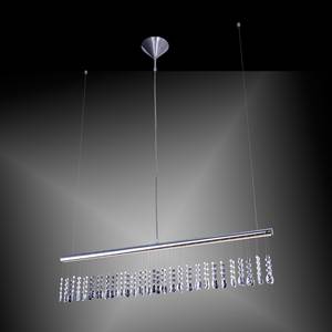 Hanglamp Ida Led by Leuchten Direkt zilverkleurig ijzer 1 lichtbron