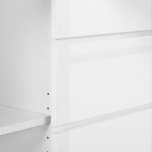 Bureau d'angle Samiera Blanc alpin / Blanc brillant