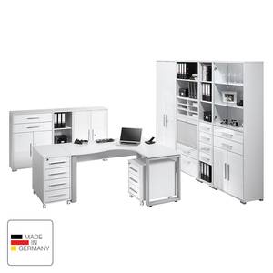 Set risparmio da ufficio Merit IX 10 pezzi - Bianco ghaccio/Bianco lucido