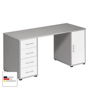 Bureau Magic VII platinagrijs/wit