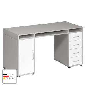 Bureau Magic IX Gris platine / Blanc