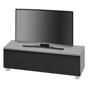 Meuble TV Soundconcept I Gris clair mat - Largeur : 140 cm