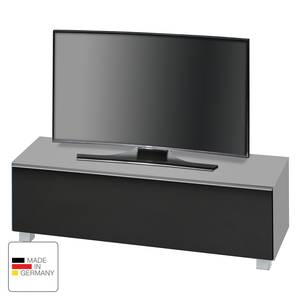 Meuble TV Soundconcept I Gris clair mat - Largeur : 140 cm