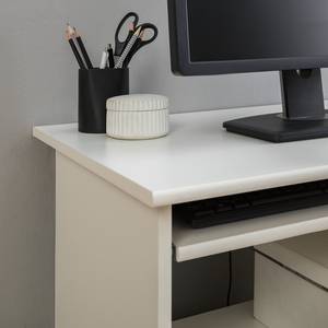 Bureau pour ordinateur Ene aspect vernis blanc