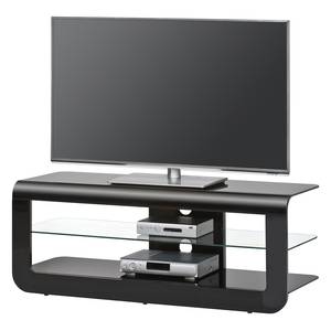 TV-Rack Marnes Hochglanz Schwarz - Hochglanz Schwarz