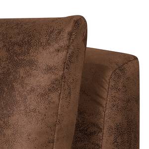 Schlafsofa LATINA Basic Country Microfaser - Microfaser Afua: Braun - Breite: 185 cm