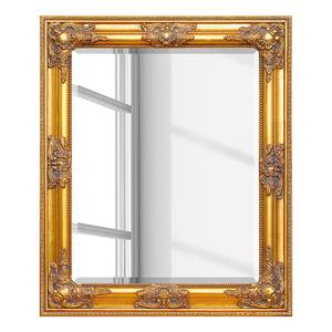 Specchio Varela X Legno parzialmente massello di paulonia - Oro