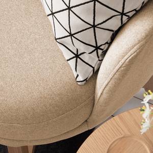 Fauteuil Siabu Feutre - Beige chaud