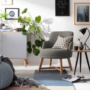 Fauteuil Siabu Feutre - Gris foncé