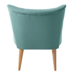 Fauteuil Bauro Tissu - Turquoise