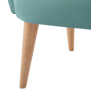 Fauteuil Bauro Tissu - Turquoise