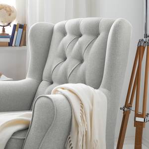 Fauteuil à oreilles Luro Tissu structuré