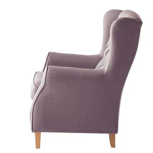 Oorfauteuil Luro Paars - Textiel - 78 x 102 x 85 cm