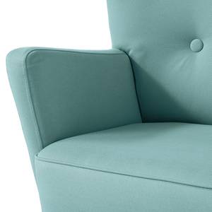 Sofa Bumberry III Webstoff (2-Sitzer) Blaugrau