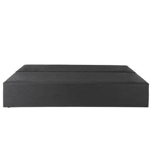 Lit boxspring Kinx Tissu - Tissu KINX : Gris - 200 x 200cm - D2 souple - 130 cm