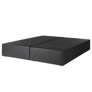 Premium boxspring KINX geweven stof - Stof KINX: Wit - 200 x 200cm - H2 zacht - 100cm