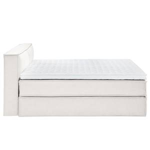 Lit boxspring Kinx Tissu KINX : Blanc - 200 x 200cm - D2 souple - 100 cm