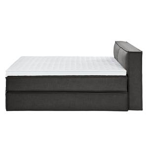 Lit boxspring Kinx Tissu KINX : Anthracite - 200 x 200cm - D2 souple - 100 cm