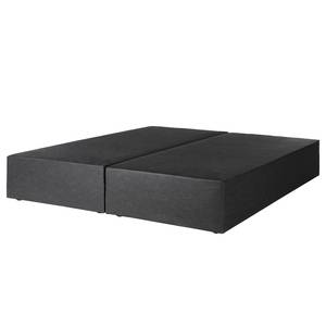 Premium boxspring KINX Stof KINX: Antracietkleurig - 200 x 200cm - H2 zacht - 100cm