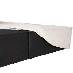 Premium Boxspringbett KINX Webstoff - Stoff KINX: Weiß - 200 x 200cm - H2 - 130 cm