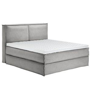 Letto boxspring Kinx Tessuto - Tessuto KINX: grigio - 180 x 200cm - H2 - 130 cm