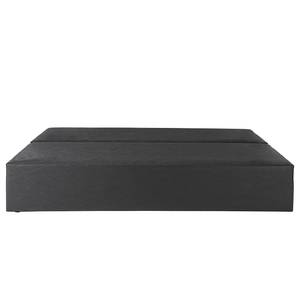 Premium boxspring KINX geweven stof - Stof KINX: Wit - 180 x 200cm - H2 zacht - 130cm