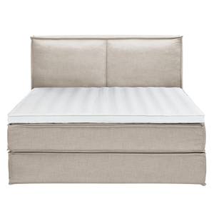 Letto boxspring Kinx Tessuto - Tessuto KINX: beige - 180 x 200cm - H2 - 130 cm