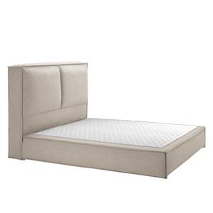 Premium boxspring KINX geweven stof - Stof KINX: Beige - 180 x 200cm - H2 zacht - 130cm