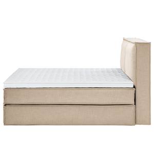 Premium boxspring KINX Stof KINX: Beige - 180 x 200cm - H2 zacht - 130cm