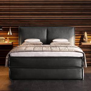 Letto boxspring Kinx Tessuto - Tessuto KINX: color antracite - 200 x 200cm - H2 - 130 cm