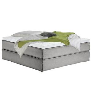 Lit boxspring Kinx Tissu - Tissu KINX : Gris - 180 x 200cm - D2 souple - Sans