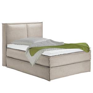 Letto boxspring Kinx Tessuto - Tessuto KINX: beige - 140 x 200cm - H2 - 130 cm