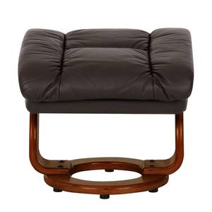 Relaxfauteuil Grunewald Echt leer / kunstleer - Bruin - Bruin