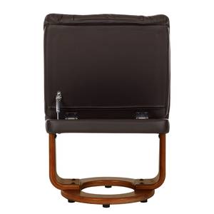 Relaxfauteuil Grunewald echt leer - Bruin - Bruin