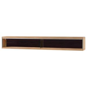 Wandplank Lopburi deels massief blank eikenhout - Breedte: 184 cm