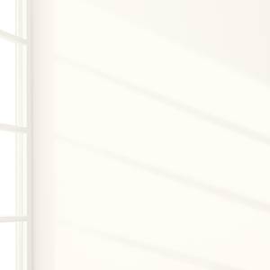 Credenza Kushiro III Bianco lucido/Grigio - Anta in vetro a destra