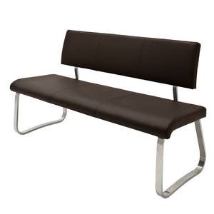 Banc Marco Marron - Largeur : 175 cm