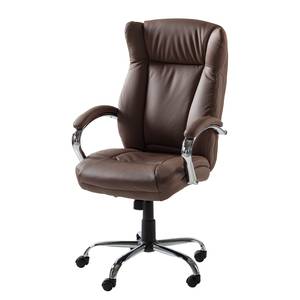 Fauteuil de direction Director II Imitation cuir - Cappuccino