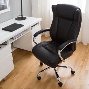 Fauteuil de direction Director I Imitation cuir - Noir