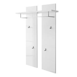 Ensemble de vestibule Emblaze 5 éléments - Blanc brillant Avec éclairage