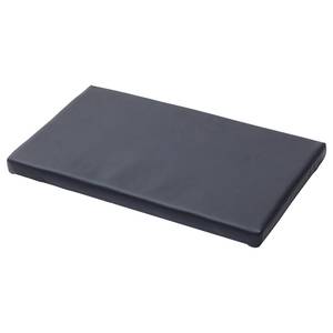 Coussin d'assise Arco Imitation cuir Noir