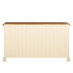 Buffet Boddo pin massif - blanc / Couleur miel